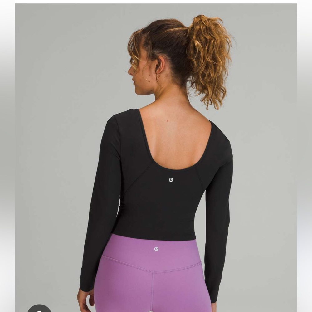 Lululemon | Align Long Sleeve Top | black